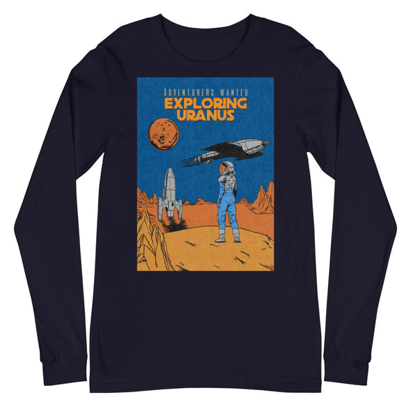 Exploring Uranus -- Long Sleeve Tee