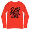 A Bear Walks Into A Bar -- Long Sleeve Tee