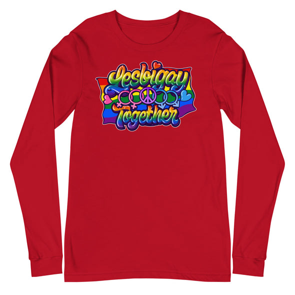Lesbigay Together --  Long Sleeve Tee