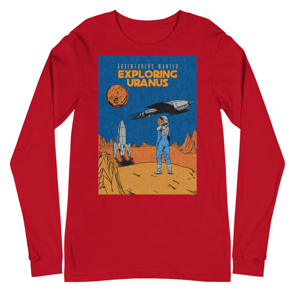 Exploring Uranus -- Long Sleeve Tee
