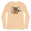 Kawaii In The Streets Senpai In The Sheets -- Unisex Long Sleeve Tee
