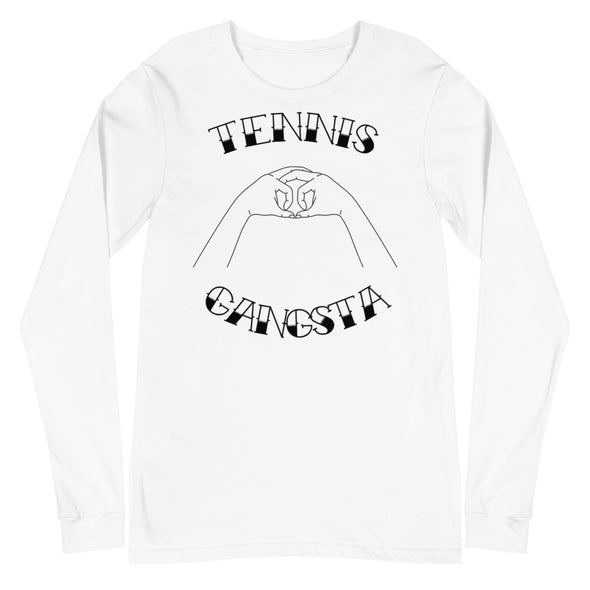 Tennis Gangsta -- Unisex Long Sleeve Tee