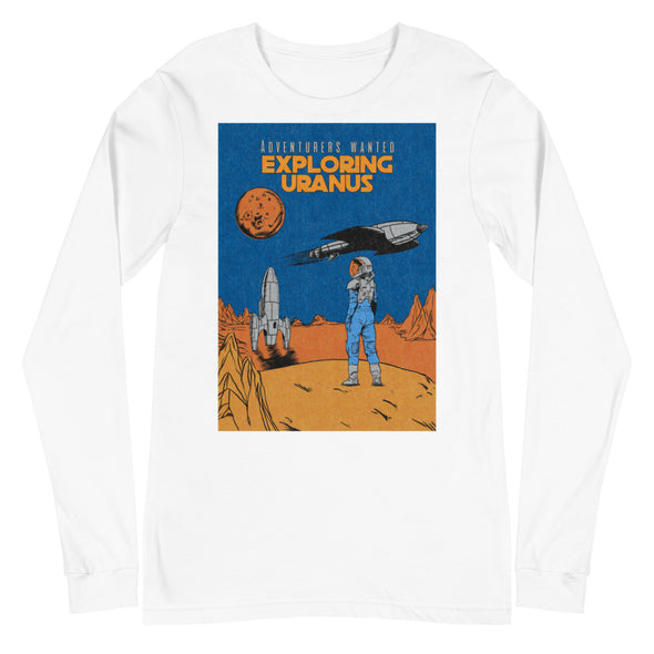 Exploring Uranus -- Long Sleeve Tee