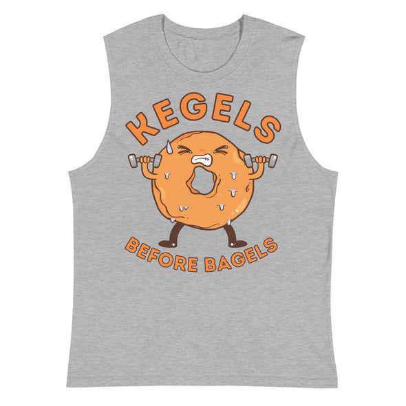 Kegels Before Bagels -- Muscle Shirt