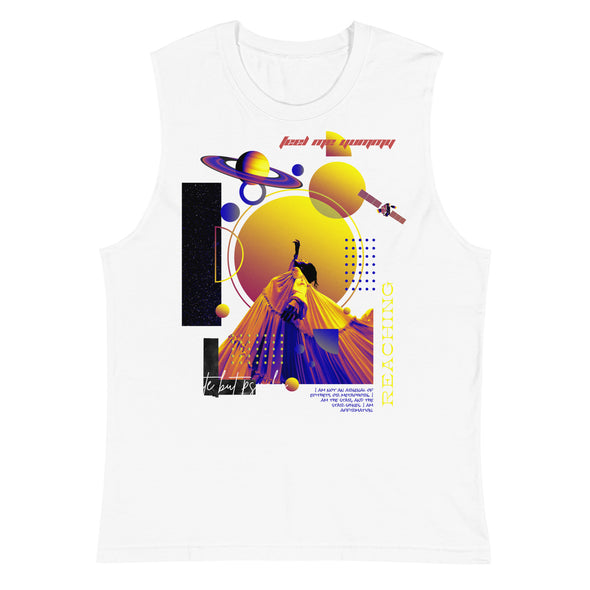 Reaching -- Muscle Shirt