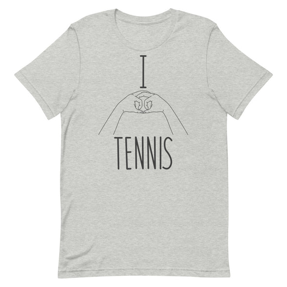 I Heart Tennis -- Short-Sleeve Unisex T-Shirt