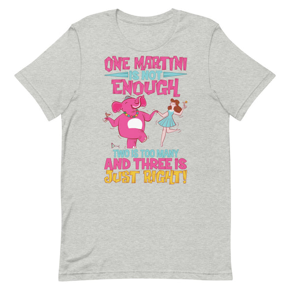 Three Martini -- Short-Sleeve Unisex T-Shirt
