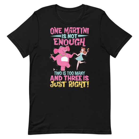 Three Martini -- Short-Sleeve Unisex T-Shirt