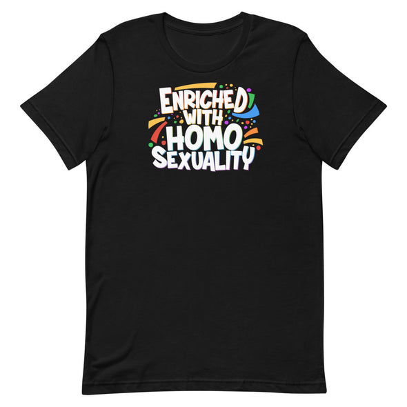 Enriched With Homosexuality Short-Sleeve T-Shirt