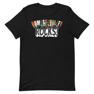Homosexuality Rocks! -- Short-sleeve T-shirt