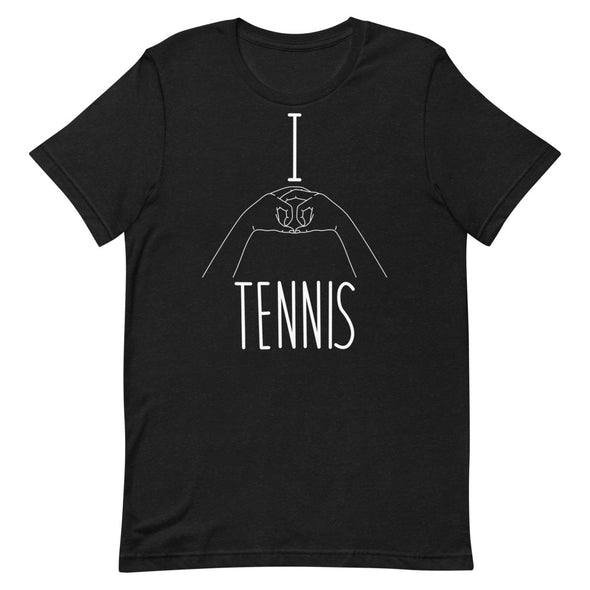 I Heart Tennis -- Short-Sleeve Unisex T-Shirt