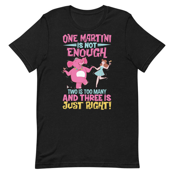 Three Martini -- Short-Sleeve Unisex T-Shirt