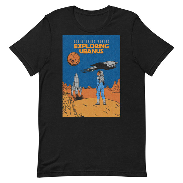 Exploring Uranus -- Short-sleeve T-shirt