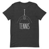 I Heart Tennis -- Short-Sleeve Unisex T-Shirt