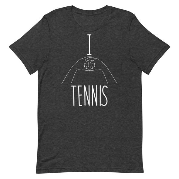 I Heart Tennis -- Short-Sleeve Unisex T-Shirt