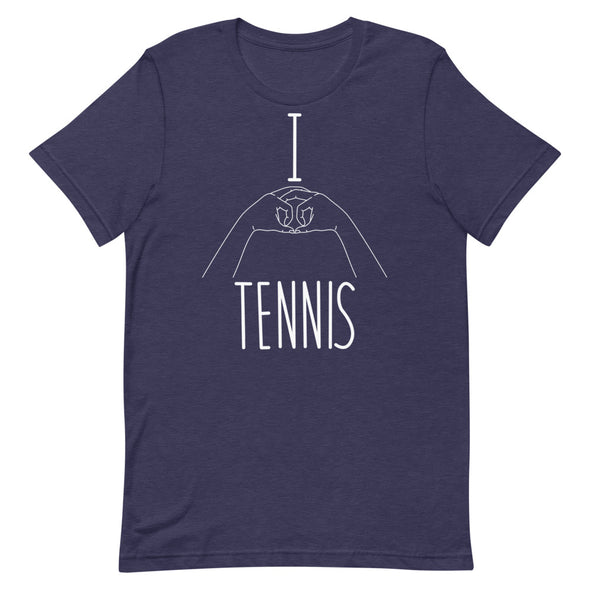 I Heart Tennis -- Short-Sleeve Unisex T-Shirt