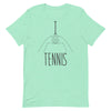 I Heart Tennis -- Short-Sleeve Unisex T-Shirt