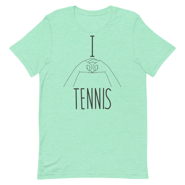 I Heart Tennis -- Short-Sleeve Unisex T-Shirt