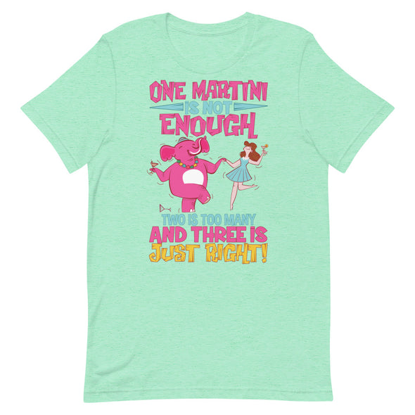 Three Martini -- Short-Sleeve Unisex T-Shirt