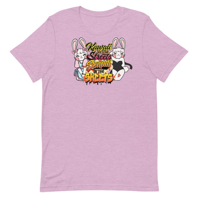 Kawaii In The Streets Senpai In The Sheets -- Short-Sleeve Unisex T-Shirt