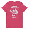 Hot Sauce Junkie -- Short-Sleeve Unisex T-Shirt