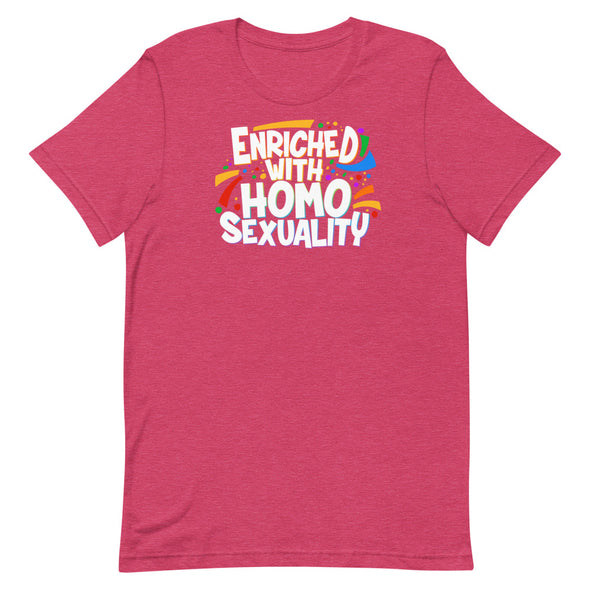 Enriched With Homosexuality Short-Sleeve T-Shirt