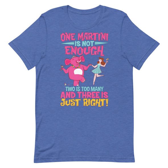 Three Martini -- Short-Sleeve Unisex T-Shirt