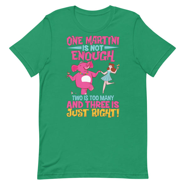 Three Martini -- Short-Sleeve Unisex T-Shirt