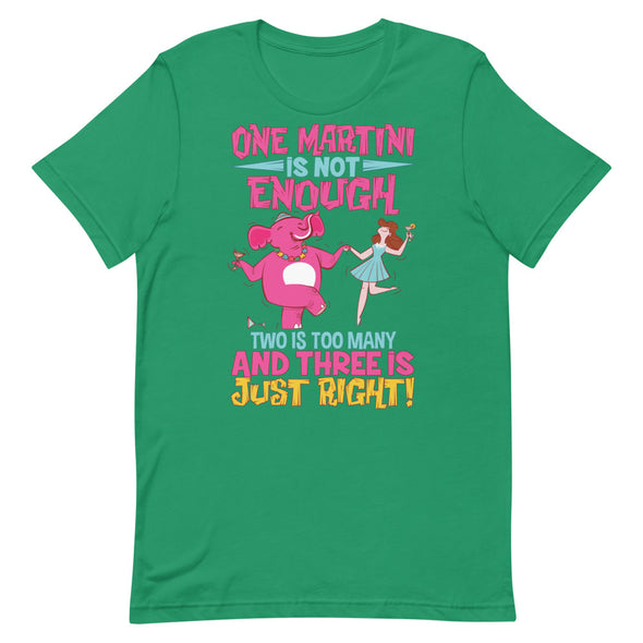 Three Martini -- Short-Sleeve Unisex T-Shirt