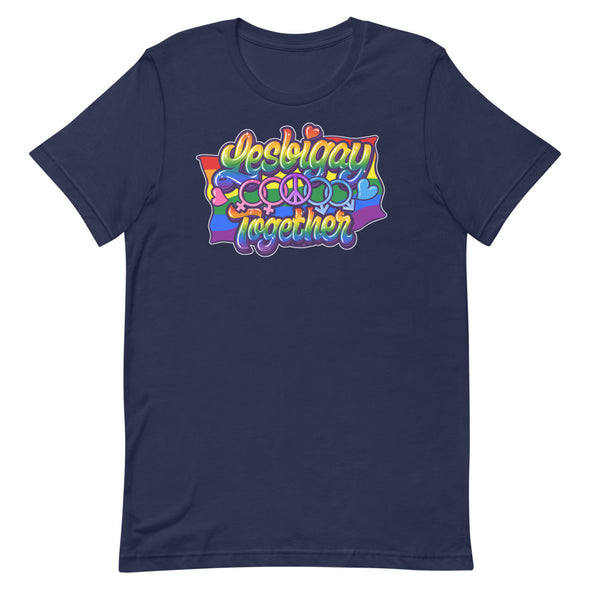 Lesbigay Together -- Short-Sleeve T-shirt