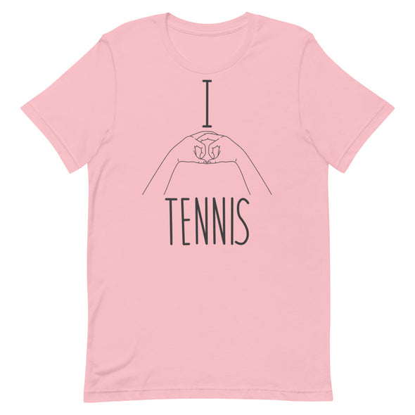 I Heart Tennis -- Short-Sleeve Unisex T-Shirt
