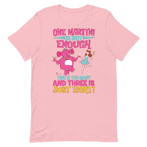 Three Martini -- Short-Sleeve Unisex T-Shirt