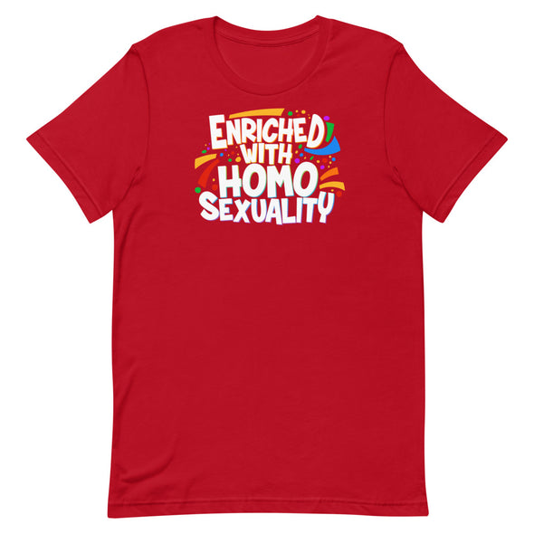 Enriched With Homosexuality Short-Sleeve T-Shirt