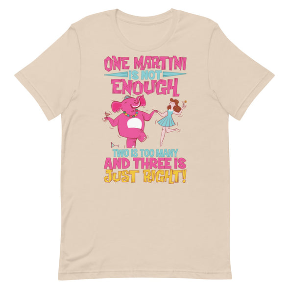 Three Martini -- Short-Sleeve Unisex T-Shirt