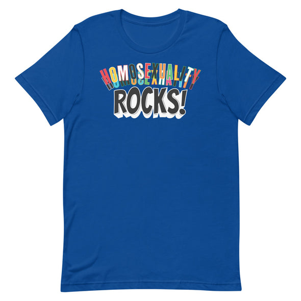 Homosexuality Rocks! -- Short-sleeve T-shirt