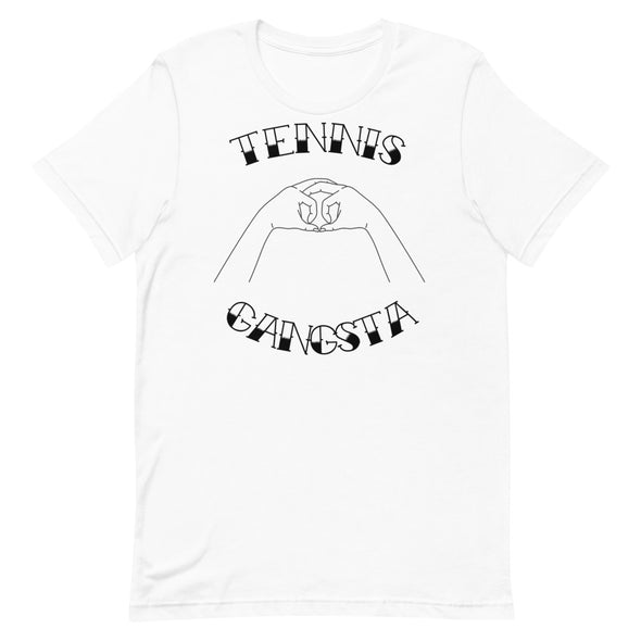 Tennis Gangsta -- Short-Sleeve Unisex T-Shirt