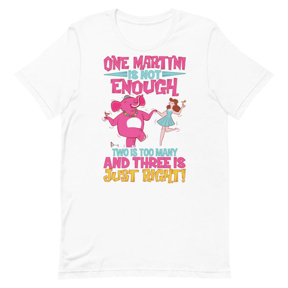 Three Martini -- Short-Sleeve Unisex T-Shirt