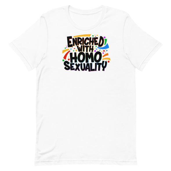 Enriched With Homosexuality Short-Sleeve T-Shirt