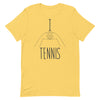 I Heart Tennis -- Short-Sleeve Unisex T-Shirt