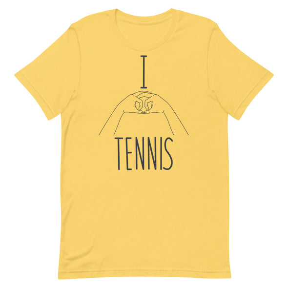 I Heart Tennis -- Short-Sleeve Unisex T-Shirt