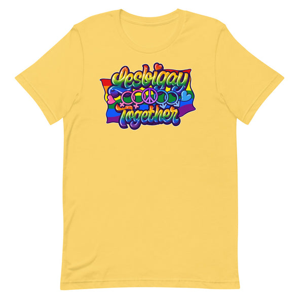 Lesbigay Together -- Short-Sleeve T-shirt