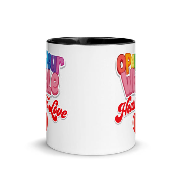 Open Your Whole Heart To Love -- Ceramic Mug