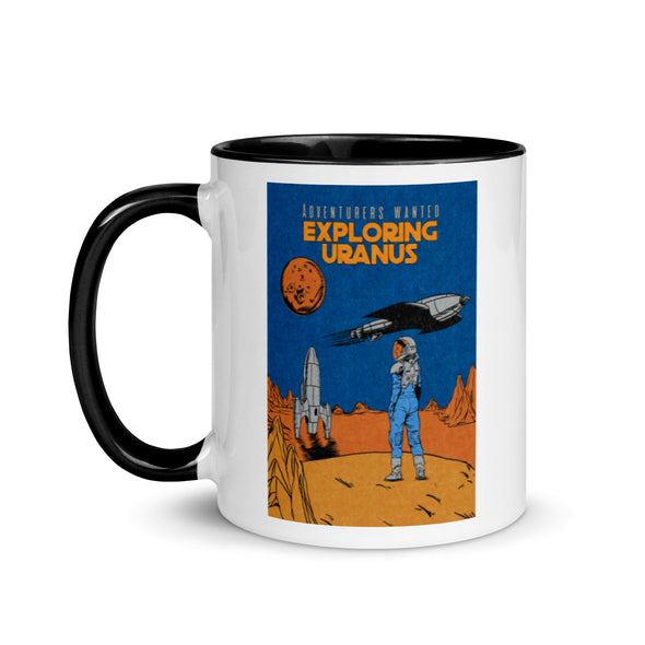 Exploring Uranus -- Ceramic Mug