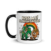 Kiss Me I'm Irish Enough! -- Ceramic Mug