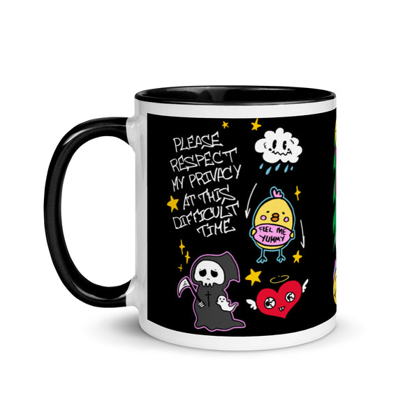 Please Respect My Privacy At This Difficult Time -- Ceramic Mug