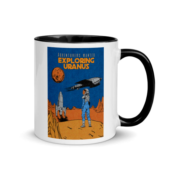 Exploring Uranus -- Ceramic Mug