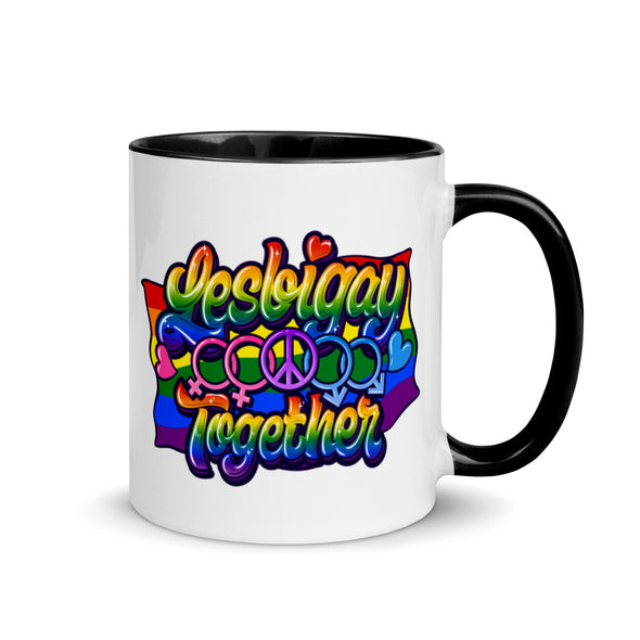 Lesbigay Together -- Ceramic Mug