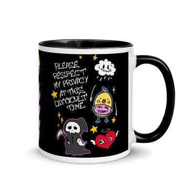 Please Respect My Privacy At This Difficult Time -- Ceramic Mug