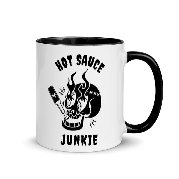 Hot Sauce Junkie -- Ceramic Mug