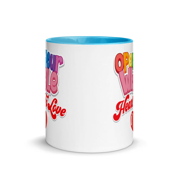 Open Your Whole Heart To Love -- Ceramic Mug